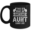 This Is What An Awesome Aunt Looks Like Mothers Day Cool Mug | siriusteestore