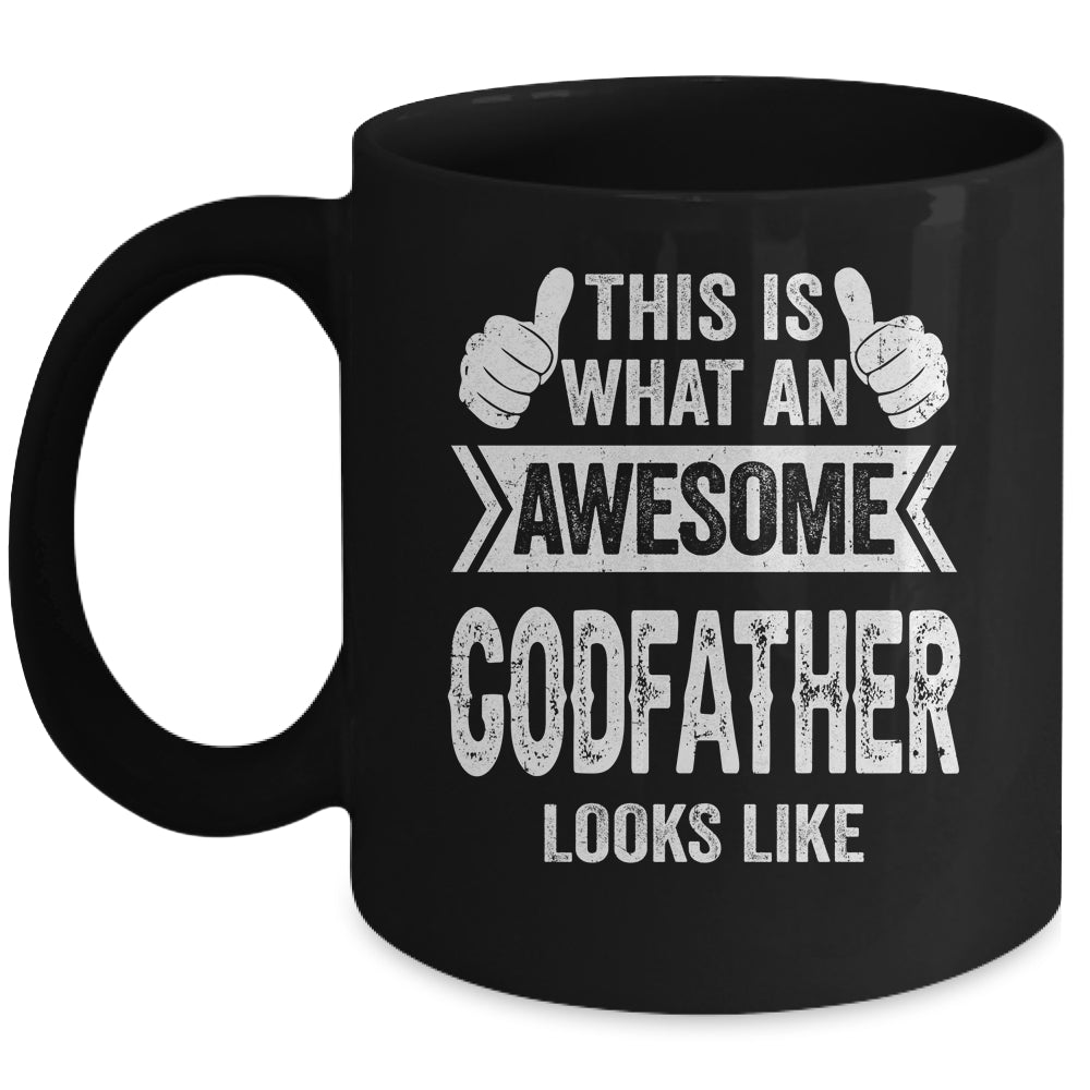 This Is What An Awesome Godfather Fathers Day Cool Mug | siriusteestore