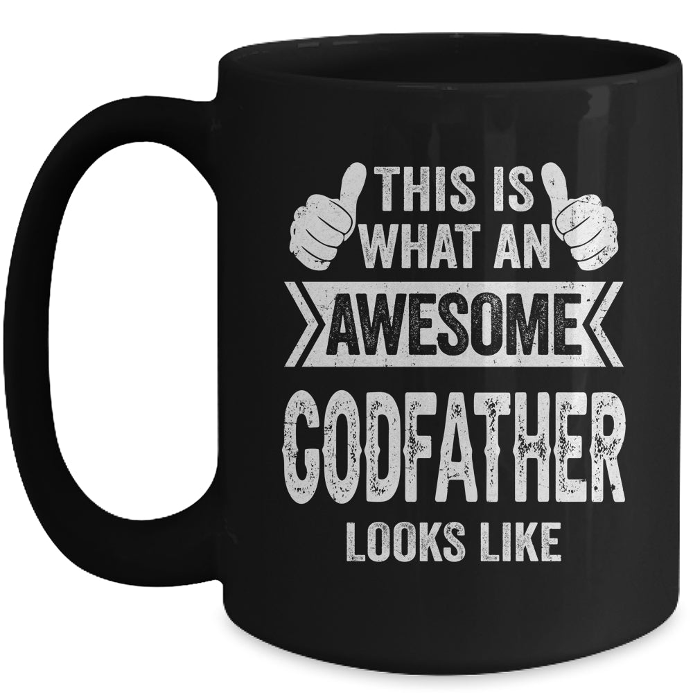 This Is What An Awesome Godfather Fathers Day Cool Mug | siriusteestore