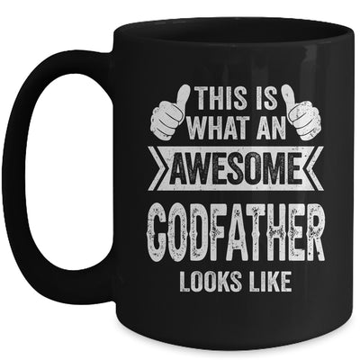 This Is What An Awesome Godfather Fathers Day Cool Mug | siriusteestore