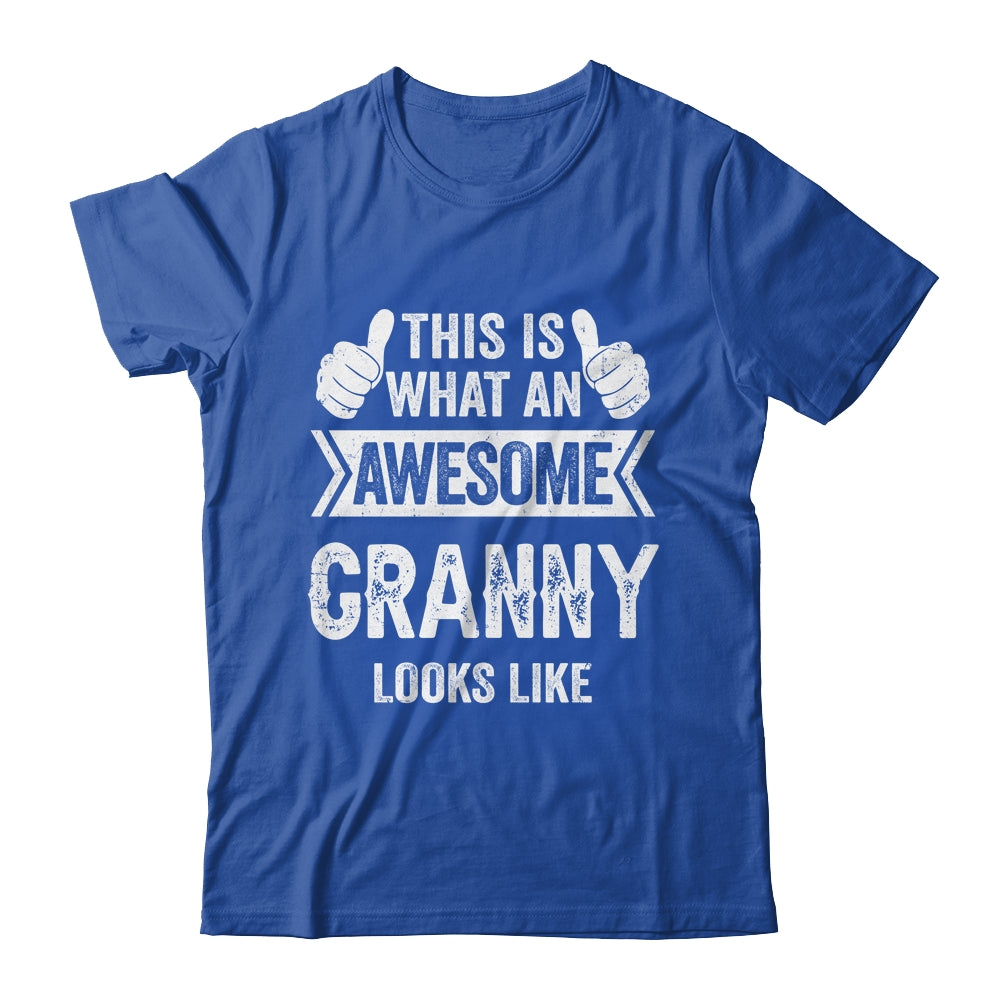 This Is What An Awesome Granny Looks Like Mothers Day Cool Shirt & Tank Top | siriusteestore