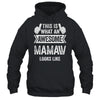 This Is What An Awesome Mamaw Looks Like Mothers Day Cool Shirt & Tank Top | siriusteestore