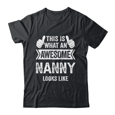 This Is What An Awesome Nanny Looks Like Mothers Day Cool Shirt & Tank Top | siriusteestore