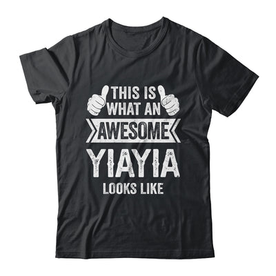 This Is What An Awesome Yiayia Looks Like Mothers Day Cool Shirt & Tank Top | siriusteestore