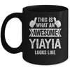 This Is What An Awesome Yiayia Looks Like Mothers Day Cool Mug | siriusteestore