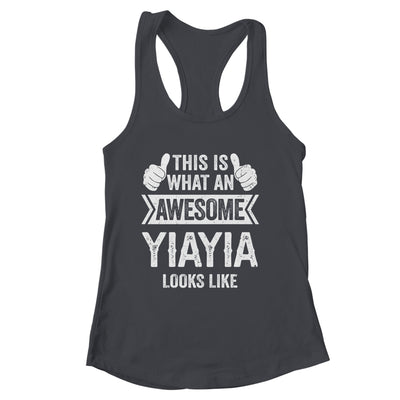 This Is What An Awesome Yiayia Looks Like Mothers Day Cool Shirt & Tank Top | siriusteestore