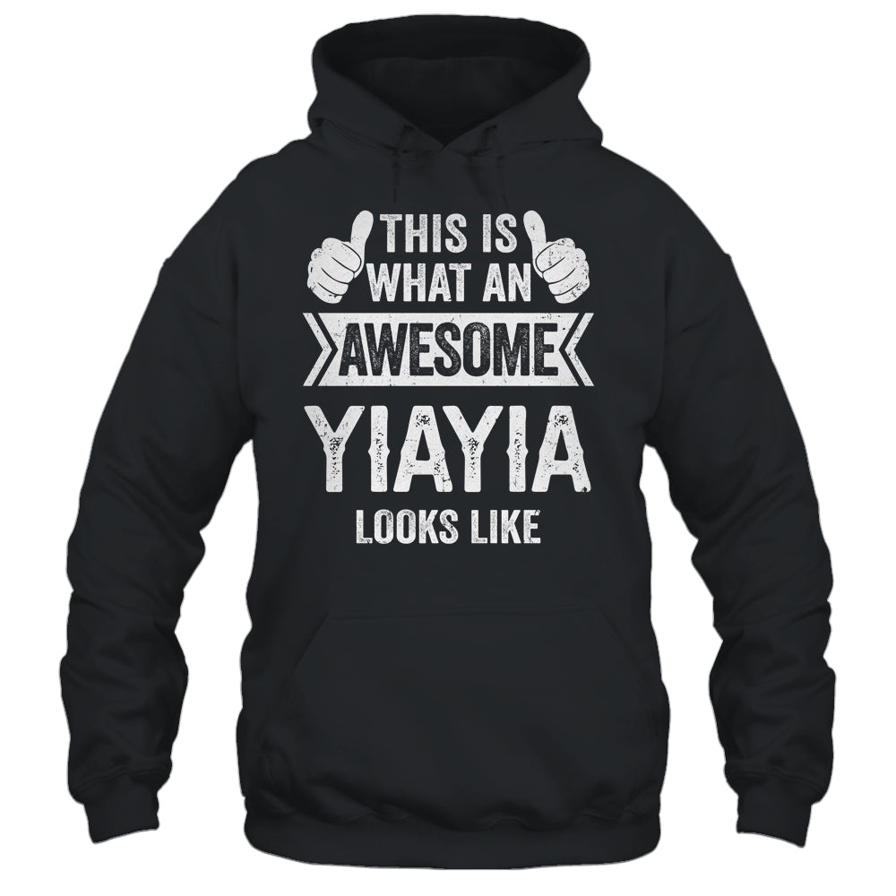 This Is What An Awesome Yiayia Looks Like Mothers Day Cool Shirt & Tank Top | siriusteestore