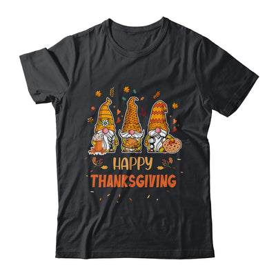 Three Gnomes Happy Thanksgiving Autumn Fall Pumpkin Spice Shirt & Hoodie | siriusteestore