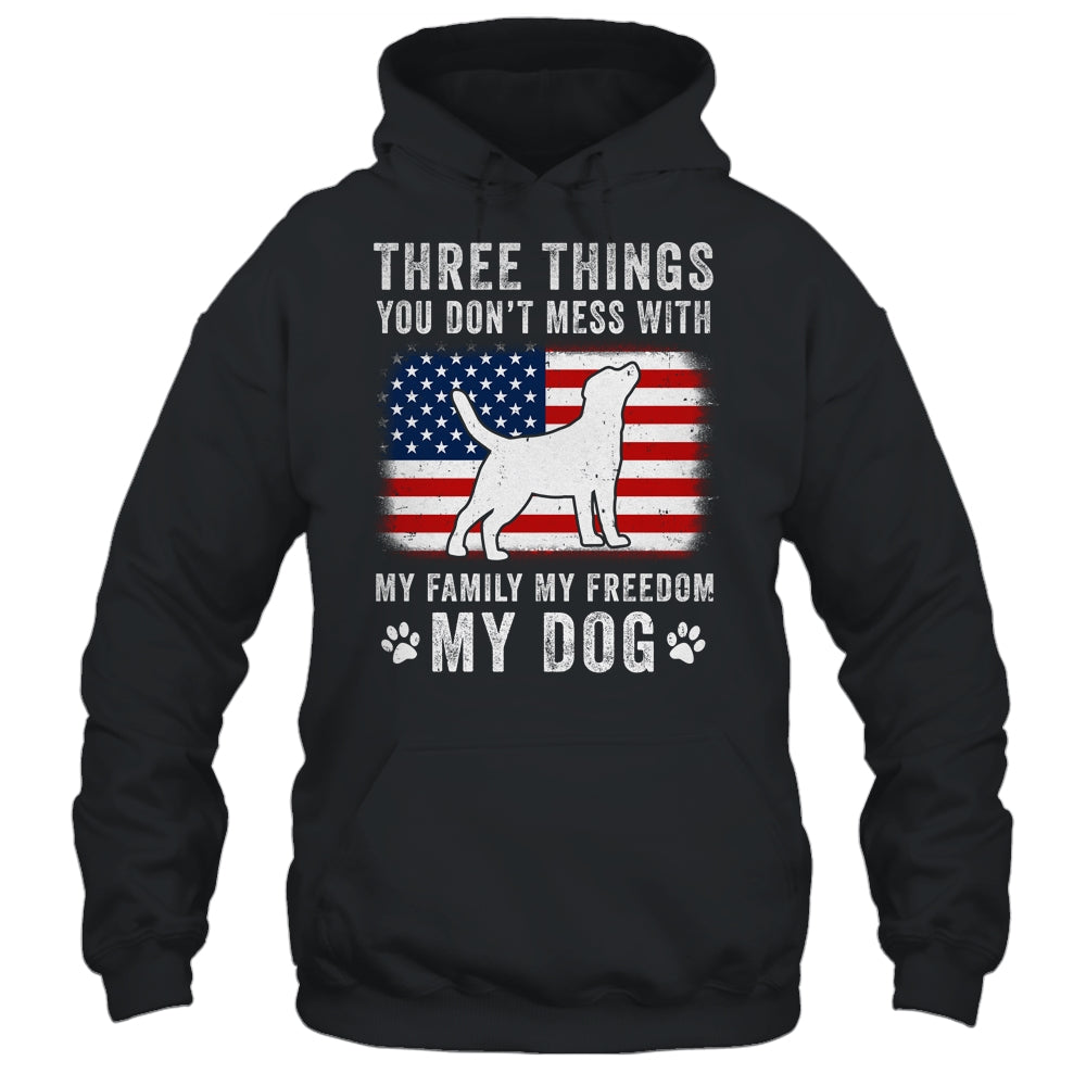 Three Things You Don't Mess With Funny Dog Mom Dad Lover Shirt & Tank Top | siriusteestore