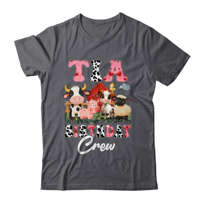 Tia Birthday Crew Farm Cow Birthday Boy Girl Family Shirt & Hoodie | siriusteestore