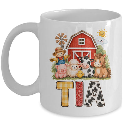 Tia Farm Cow 1St Birthday Girl Boy Matching Family Mug | siriusteestore