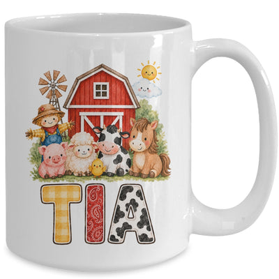 Tia Farm Cow 1St Birthday Girl Boy Matching Family Mug | siriusteestore