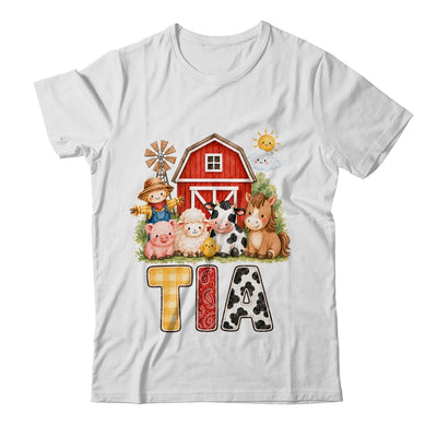 Tia Farm Cow 1St Birthday Girl Boy Matching Family Shirt & Hoodie | siriusteestore
