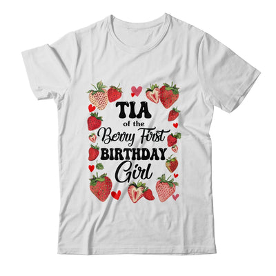 Tia Of The Berry First Birthday Girl Sweet One Strawberry Shirt & Hoodie | siriusteestore