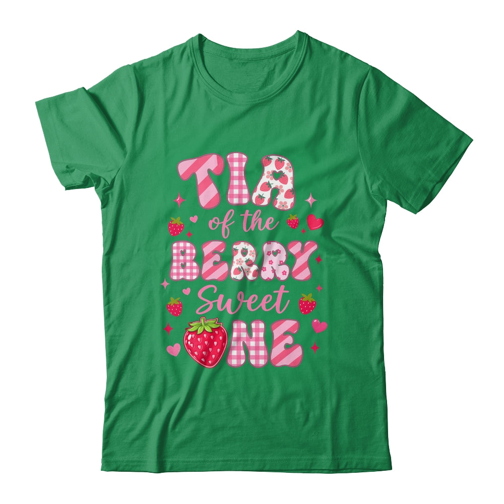 Tia Of The Berry Sweet One Strawberry First Birthday Shirt & Hoodie | siriusteestore