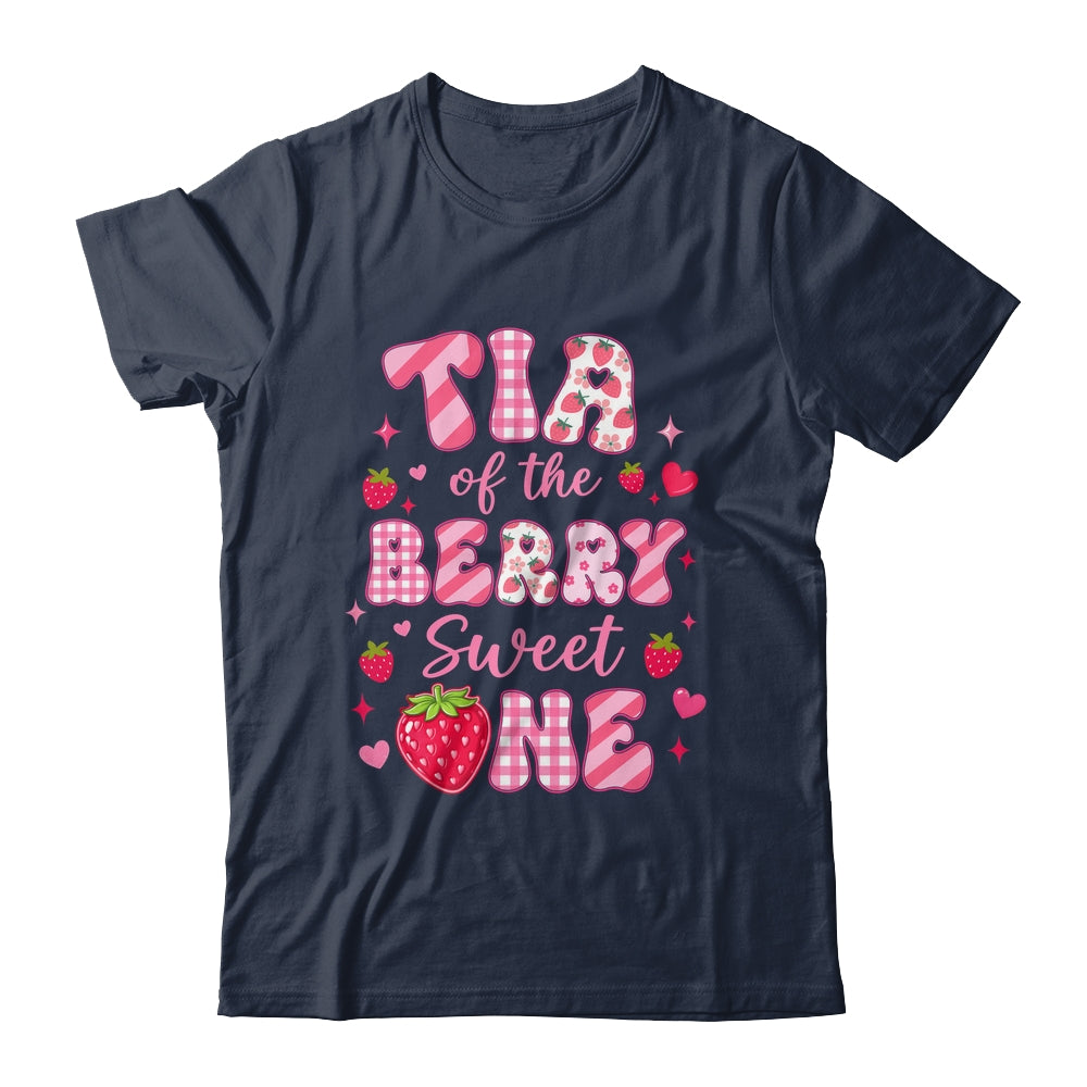 Tia Of The Berry Sweet One Strawberry First Birthday Shirt & Hoodie | siriusteestore
