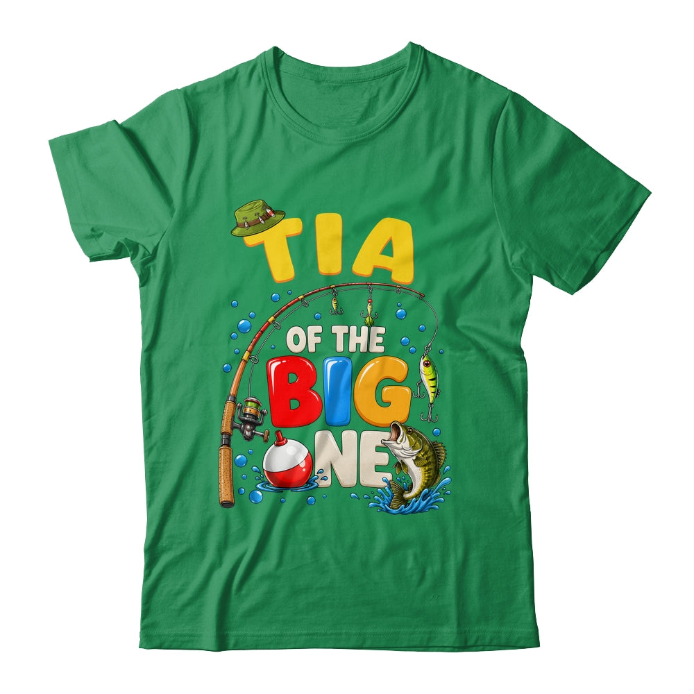 Tia Of The Big One Fishing Birthday Boy Family Party Shirt & Hoodie | siriusteestore