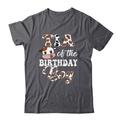 Tia Of The Birthday Boy Cow Farm 1st Birthday Boy Shirt & Hoodie | siriusteestore
