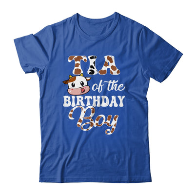 Tia Of The Birthday Boy Cow Farm 1st Birthday Boy Shirt & Hoodie | siriusteestore