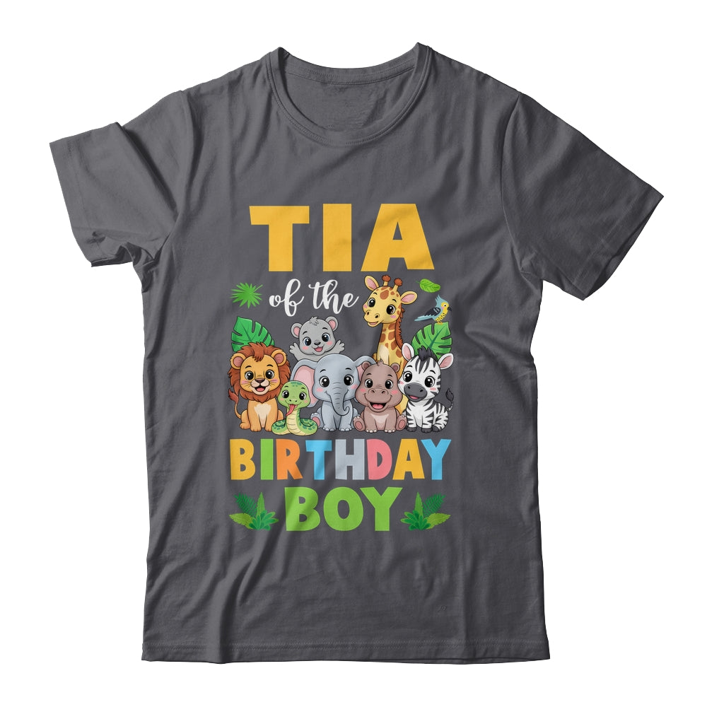 Tia Of The Birthday Boy Kids Safari Jungle Animal Shirt & Hoodie | siriusteestore