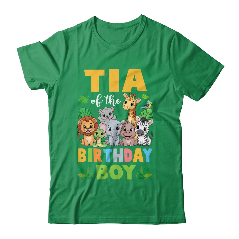 Tia Of The Birthday Boy Kids Safari Jungle Animal Shirt & Hoodie | siriusteestore