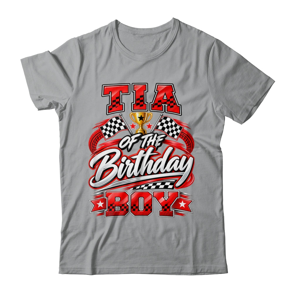Tia Of The Birthday Boy Race Car Family Pit Crew Shirt & Hoodie | siriusteestore
