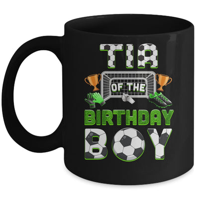 Tia Of The Birthday Boy Soccer Family Matching Party Mug | siriusteestore