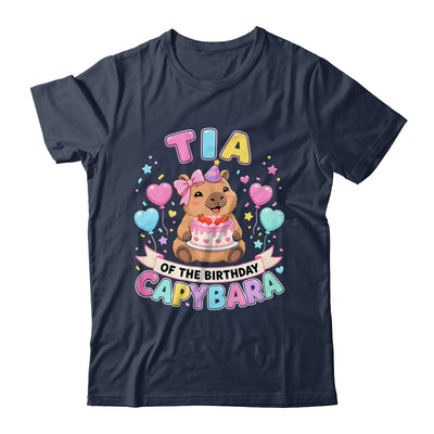 Tia Of The Birthday Capybara Birthday Girl Family Shirt & Hoodie | siriusteestore