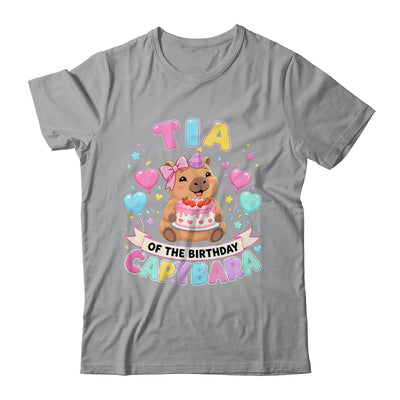 Tia Of The Birthday Capybara Birthday Girl Family Shirt & Hoodie | siriusteestore