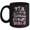 Tia Of The Birthday Cow Girl Western Cowgirl 1st Birthday Mug | siriusteestore