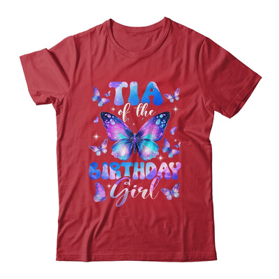 Tia Of The Birthday Girl Butterfly Family Matching Shirt & Hoodie | siriusteestore