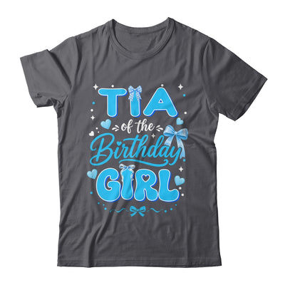 Tia Of The Birthday Girl Family Coquette Bow Blue Cute Shirt & Hoodie | siriusteestore