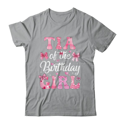 Tia Of The Birthday Girl Family Pink Coquette Bow Shirt & Hoodie | siriusteestore