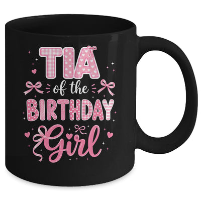 Tia Of The Birthday Girl Matching Pink Coquette Bow Mug | siriusteestore