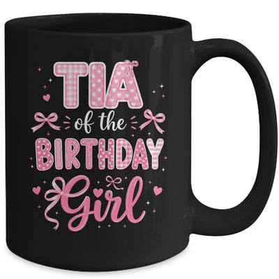 Tia Of The Birthday Girl Matching Pink Coquette Bow Mug | siriusteestore