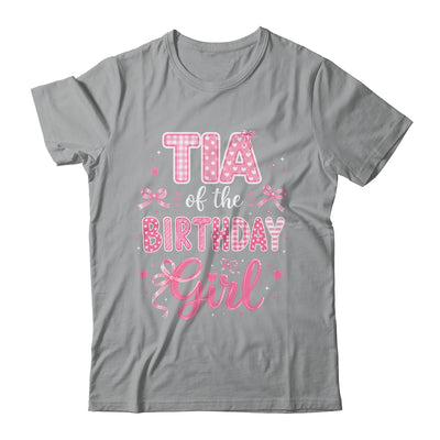 Tia Of The Birthday Girl Matching Pink Coquette Bow Shirt & Hoodie | siriusteestore