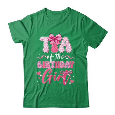Tia Of The Birthday Girl Pink Coquette Bow Family Shirt & Hoodie | siriusteestore