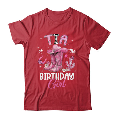 Tia Of The Birthday Girl Pink Cowgirl Western Cow Girl Shirt & Hoodie | siriusteestore