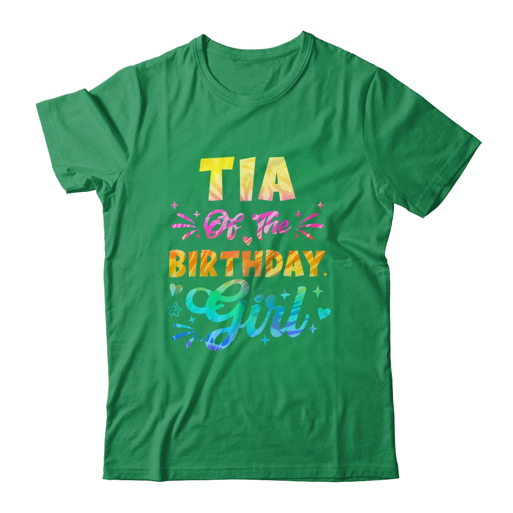 Tia Of The Birthday Girl Tie Dye 1st Birthday Family Shirt & Hoodie | siriusteestore