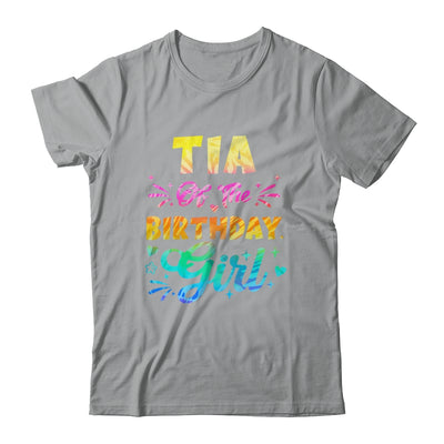 Tia Of The Birthday Girl Tie Dye 1st Birthday Family Shirt & Hoodie | siriusteestore