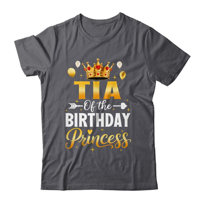 Tia Of The Birthday Princess Birthday Girl Family Kid Shirt & Hoodie | siriusteestore