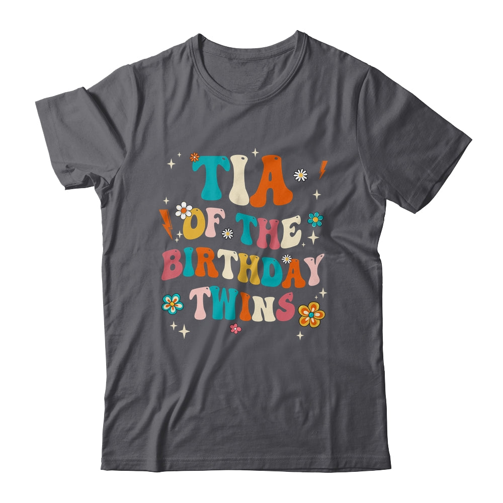 Tia Of The Birthday Twins Boys Girls Party Retro Bday Shirt & Hoodie | siriusteestore