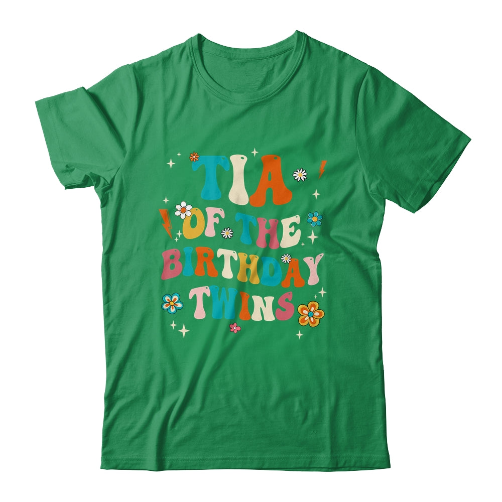 Tia Of The Birthday Twins Boys Girls Party Retro Bday Shirt & Hoodie | siriusteestore