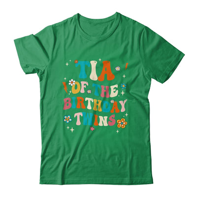 Tia Of The Birthday Twins Boys Girls Party Retro Bday Shirt & Hoodie | siriusteestore