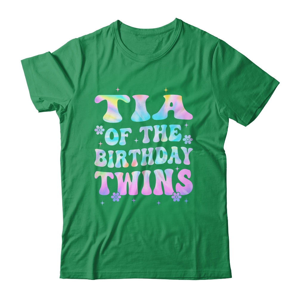 Tia Of The Birthday Twins Girls Kids Party Retro Bday Shirt & Hoodie | siriusteestore