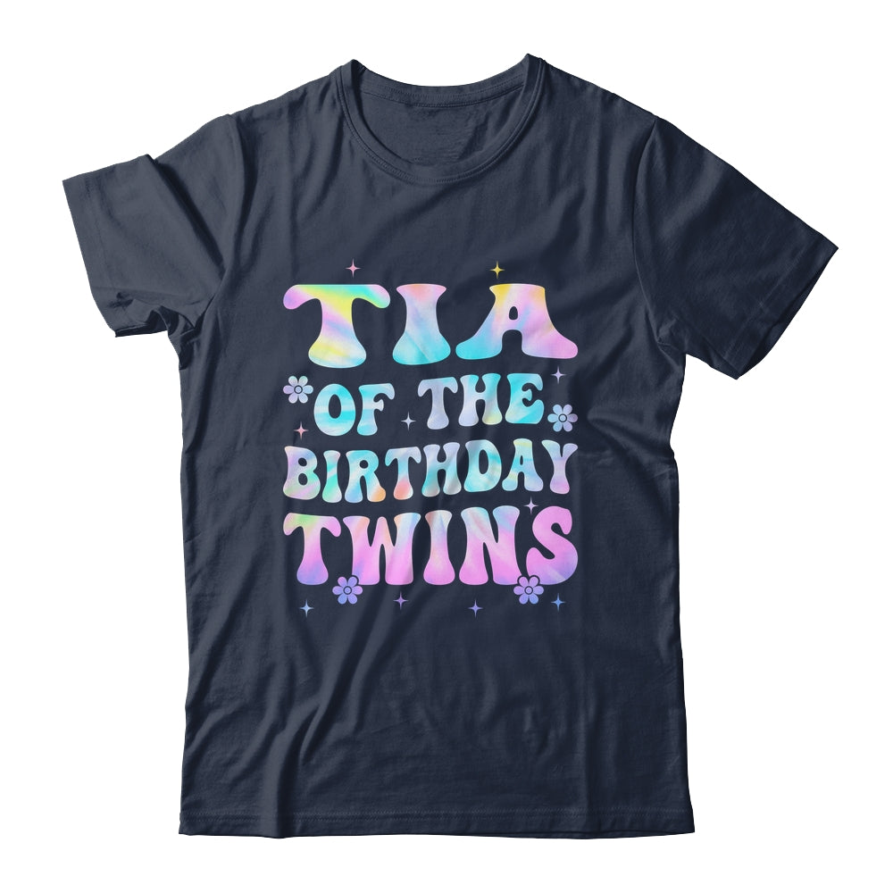 Tia Of The Birthday Twins Girls Kids Party Retro Bday Shirt & Hoodie | siriusteestore