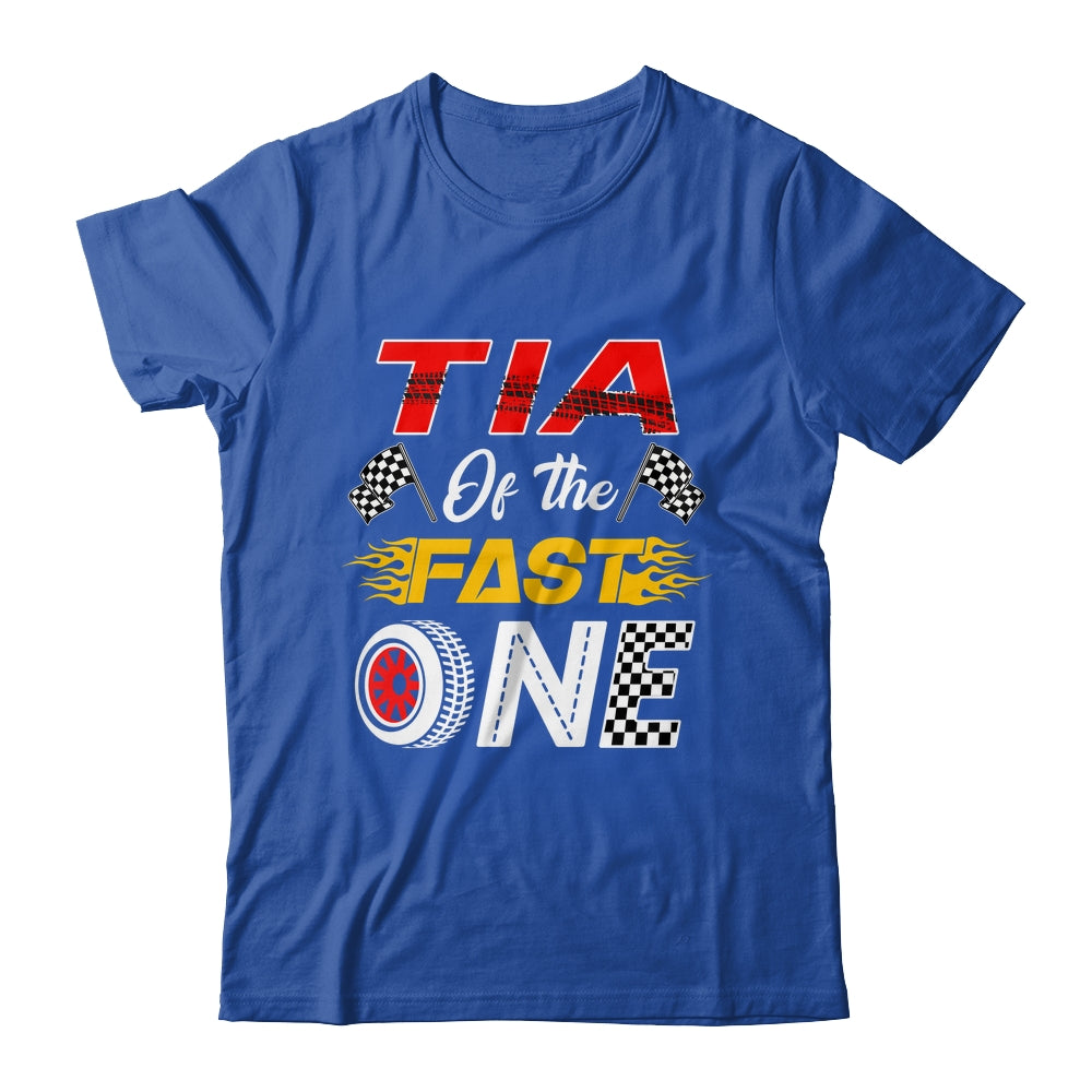 Tia Of The Fast One 1st Birthday Race Car Family Shirt & Hoodie | siriusteestore