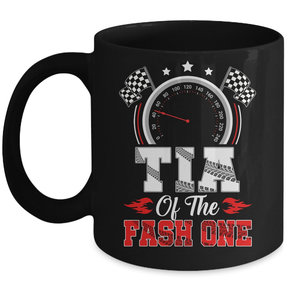 Tia Of The Fast One 1st Birthday Racing Car Family Mug | siriusteestore