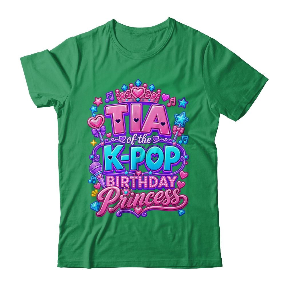 Tia Of The K-Pop Birthday Princess Korean Music Lovers Shirt & Hoodie | siriusteestore