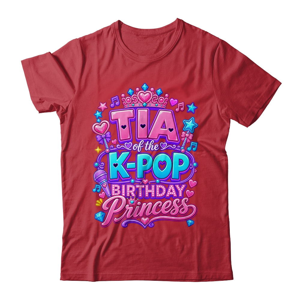 Tia Of The K-Pop Birthday Princess Korean Music Lovers Shirt & Hoodie | siriusteestore